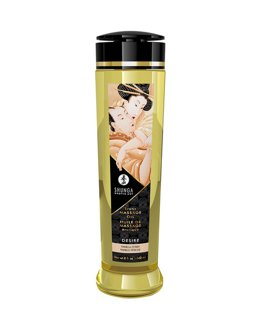 Shunga - Massage Oil - Desire Vanilla - 240 Ml - UABDSM