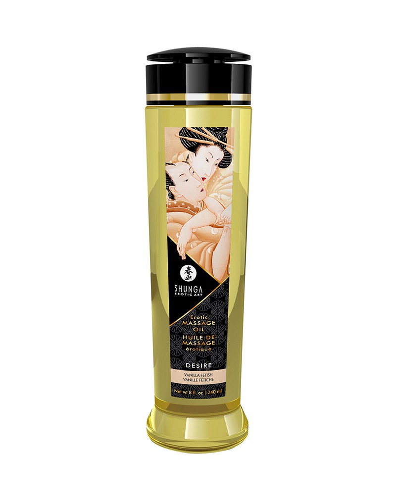 Shunga - Massage Oil - Desire Vanilla - 240 Ml - UABDSM