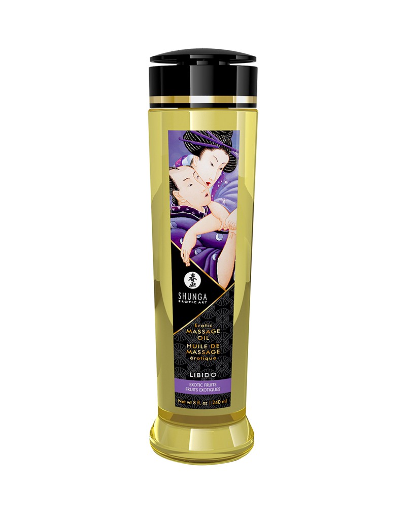 Shunga - Massage Oil - Libido Exotic Fruits - 240 Ml - UABDSM