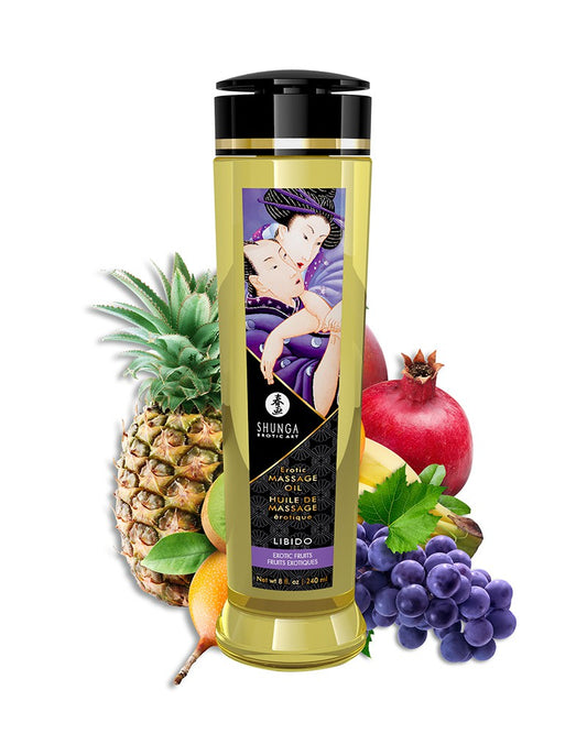 Shunga - Massage Oil - Libido Exotic Fruits - 240 Ml - UABDSM