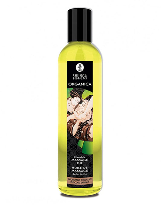 Shunga - Massage Oil Organica - Intoxicating Chocolate 250 Ml. - UABDSM