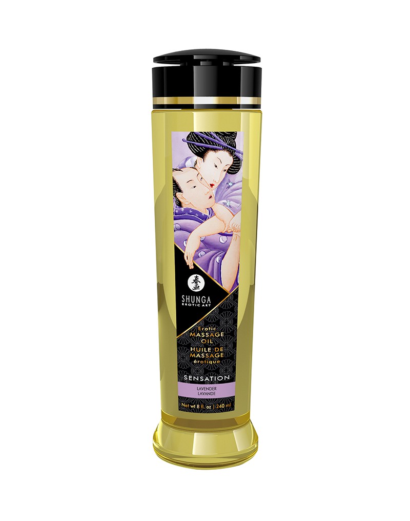 Shunga - Massage Oil - Sensation Lavender - 240 Ml - UABDSM