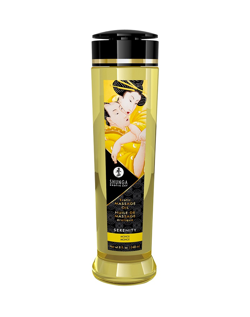 Shunga - Massage Oil - Serenity Monoi - 240 Ml - UABDSM