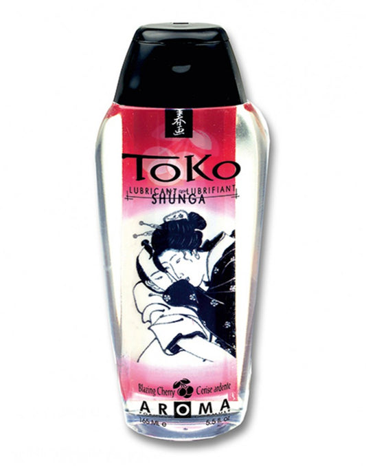 Shunga - Toko Aroma Blazing Cherry - Water-Based Lubricant - 165 Ml - UABDSM