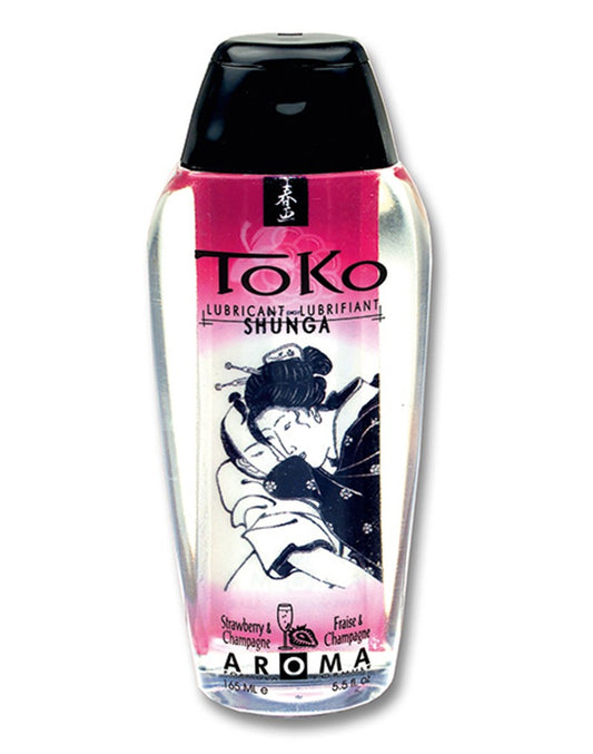 Shunga - Toko Aroma Strawberry Wine - Water-based Lubricant - 165 Ml - UABDSM