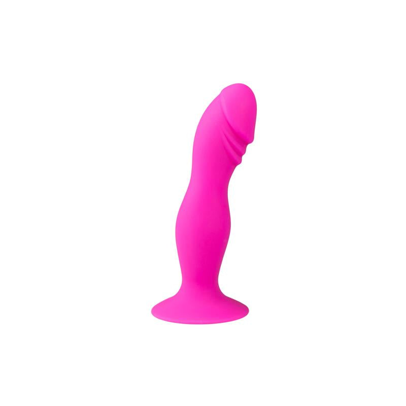 Silicone Anal Plug with Suction Cup Pink - UABDSM