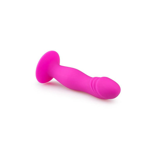 Silicone Anal Plug with Suction Cup Pink - UABDSM