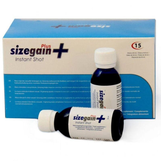 Sizegain Plus Instant Shot 15 Vials - UABDSM
