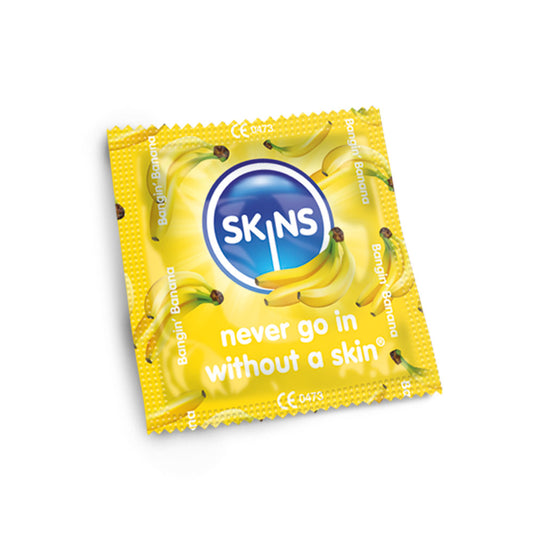 Skins Condoms Banana Flavour FOIL (BAG 500) - UABDSM