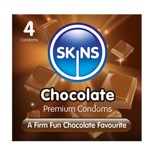 Skins Condoms Chocolate 4 Pack International 1 - UABDSM