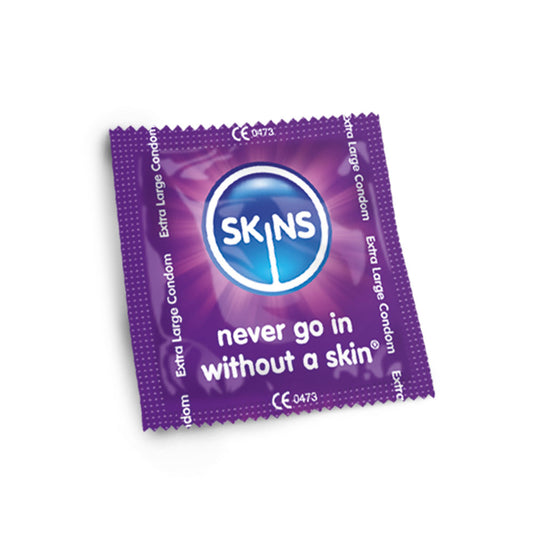 Skins Condoms Extra Large FOIL (BAG 500) - UABDSM