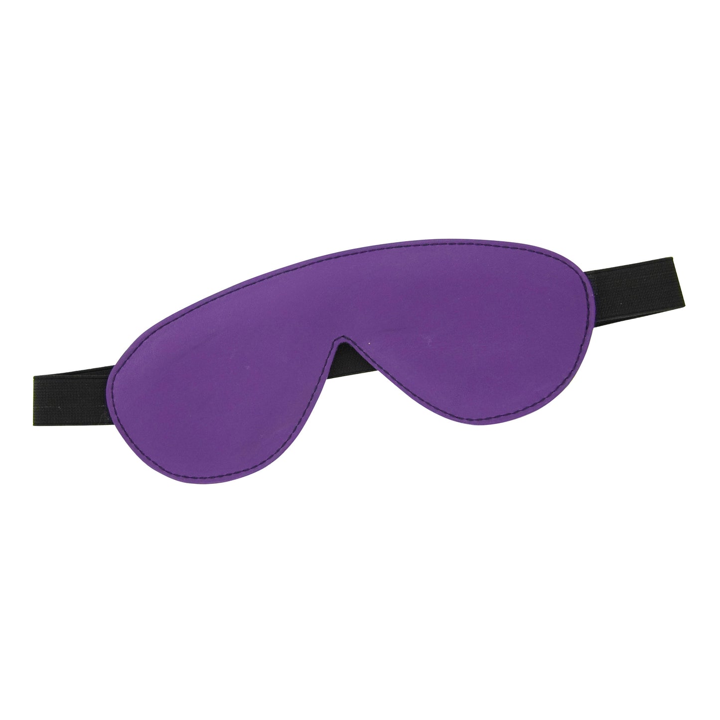 Blindfold Padded Leather - Purple and Black - UABDSM