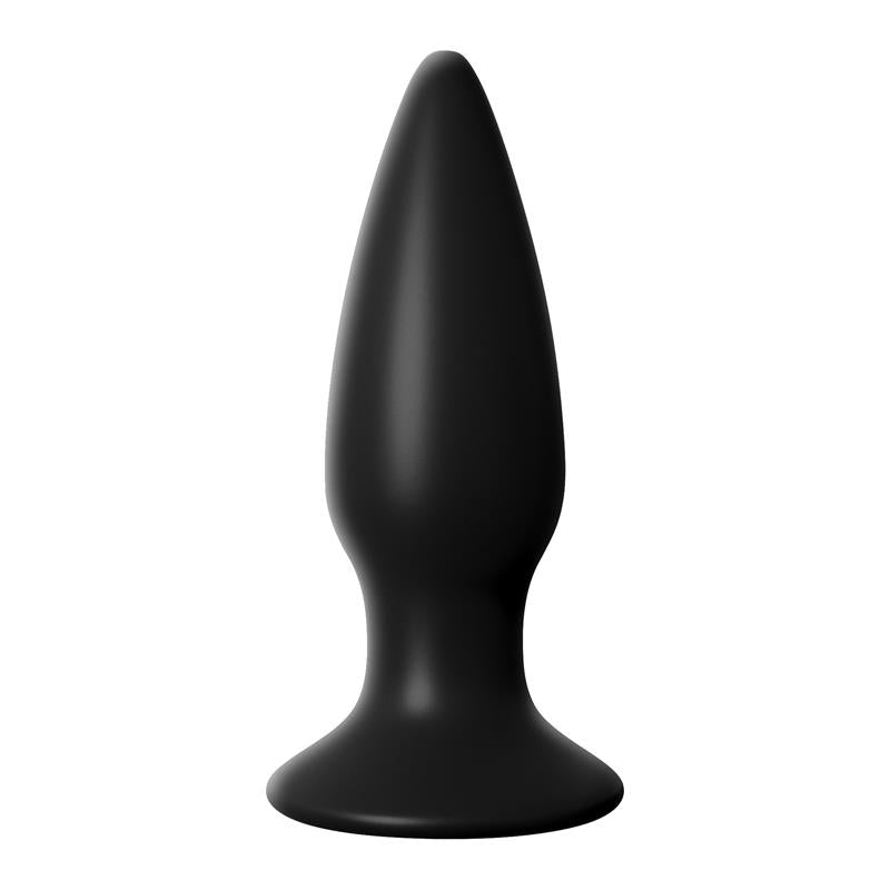 Small Rechargeable Butt Plug Black - UABDSM