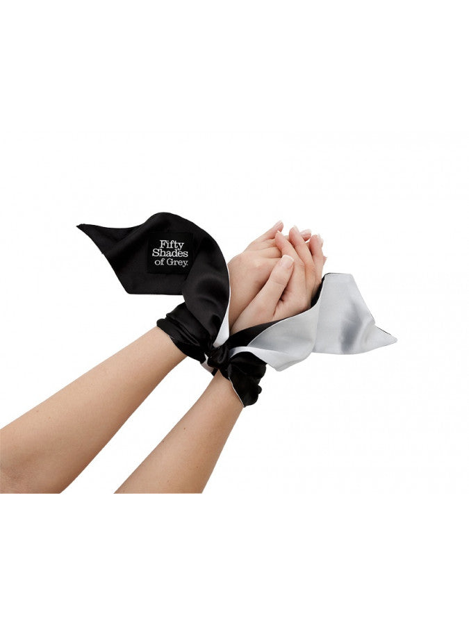 Soft Limits - FSoG Satin Restraint Wrist Tie - UABDSM