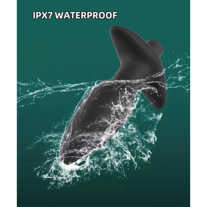 Spear Vibrating Anal Plug USB Silicone - UABDSM