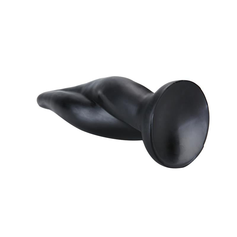 Spiral Butt Plug 29.9 cm Black - UABDSM