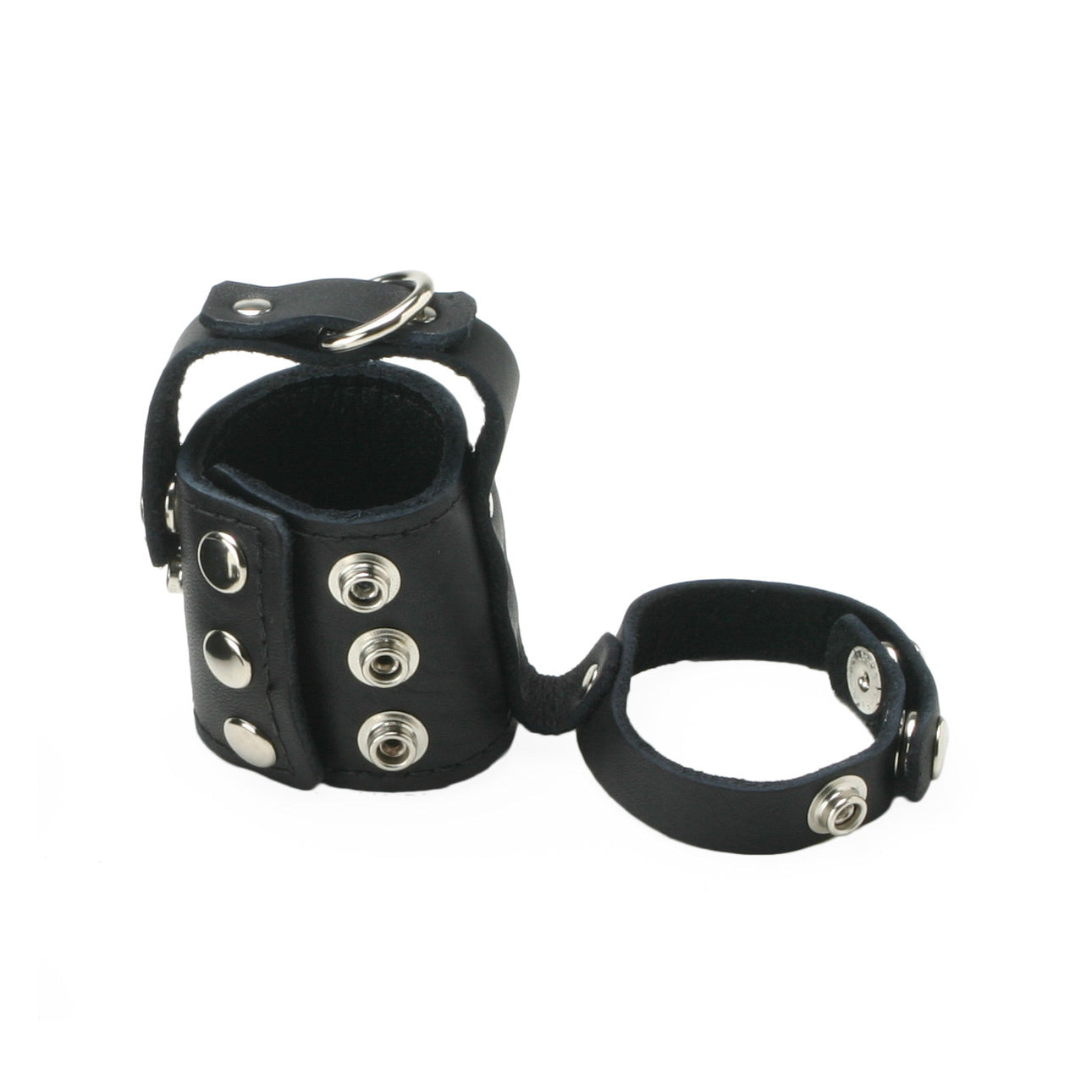 Strict Leather Cock Strap and Ball Stretcher - Large - UABDSM