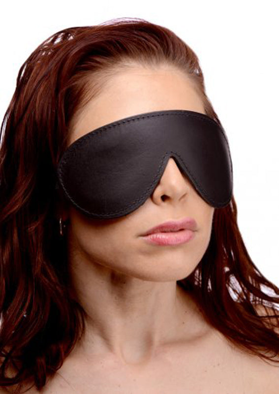 Strict Leather Padded Blindfold - UABDSM