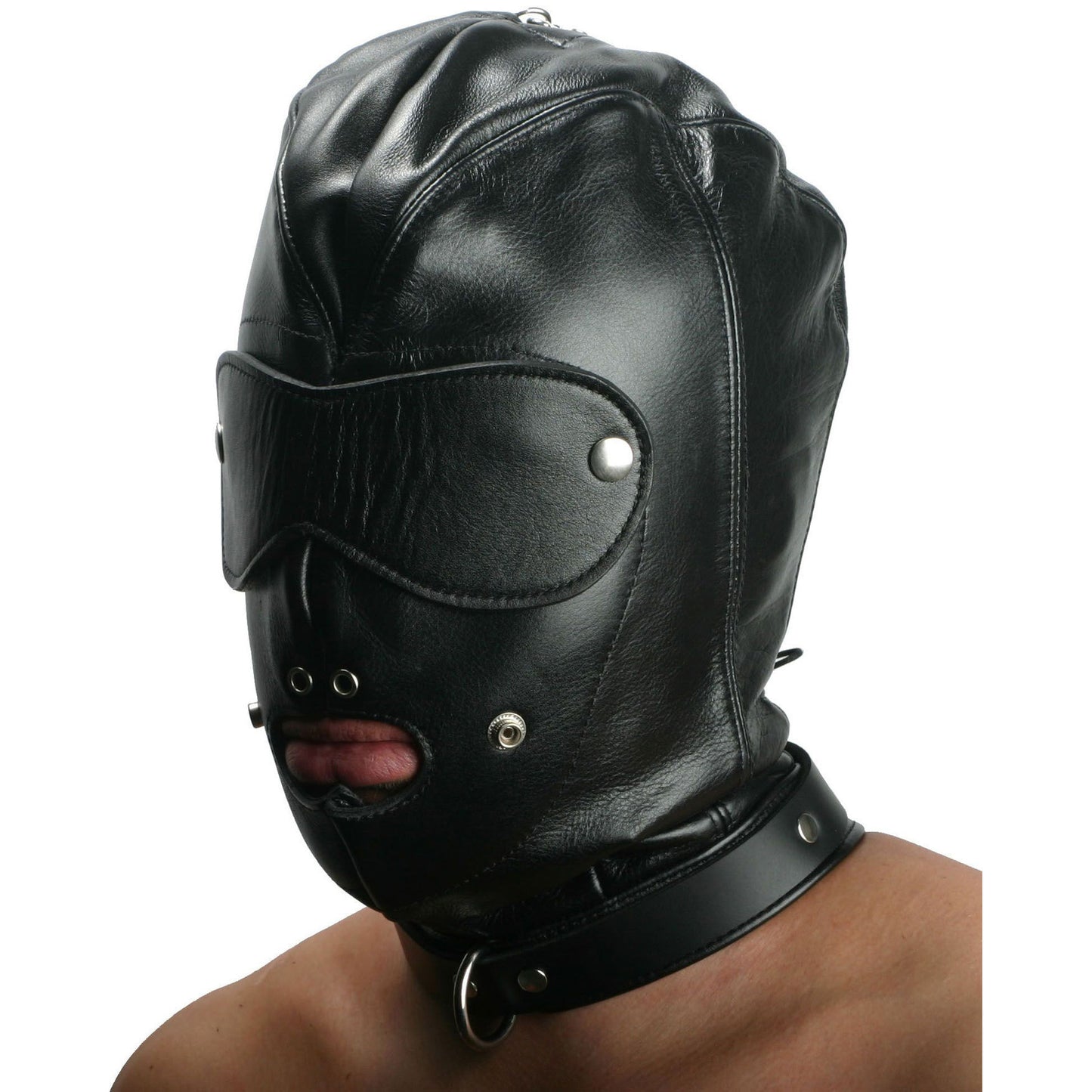 Strict Leather Premium Locking Slave Hood- Small - UABDSM