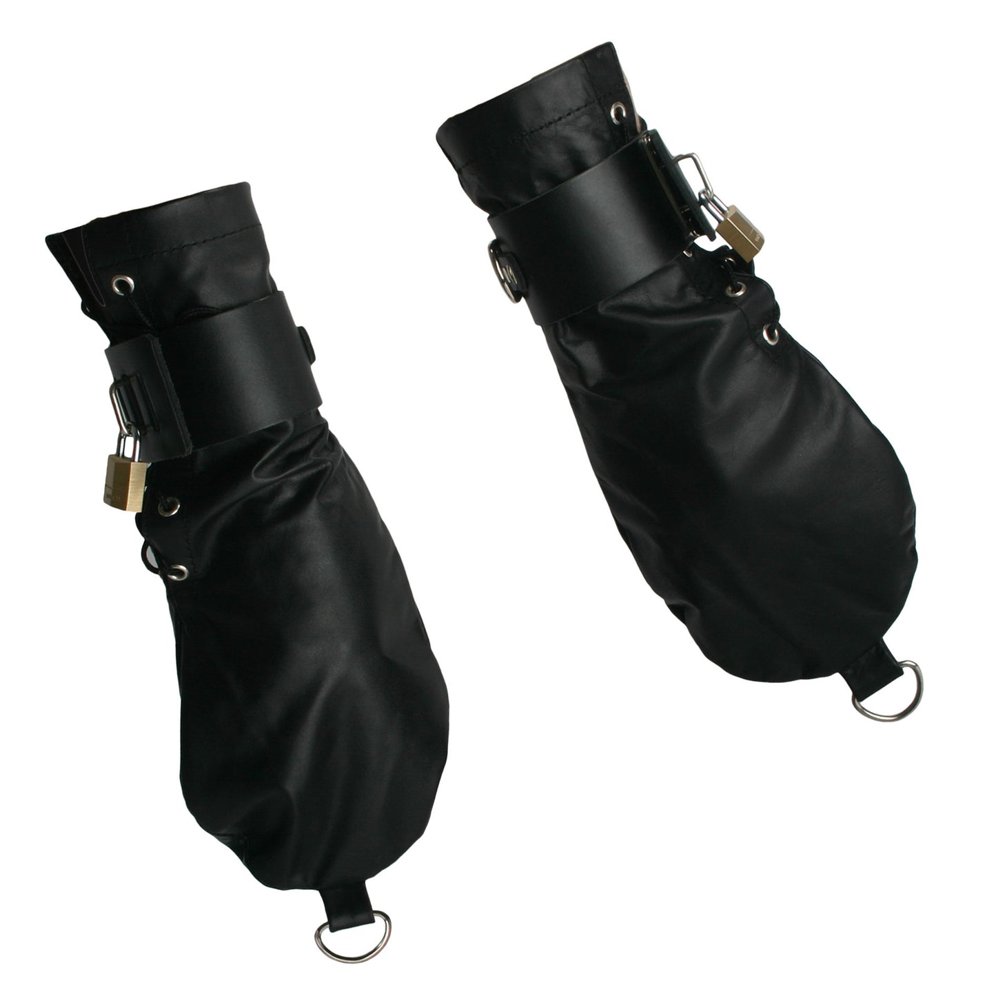 Strict Leather Bondage Mittens - UABDSM