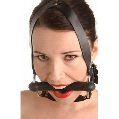 Strict Leather Locking Silicone Trainer Gag - UABDSM