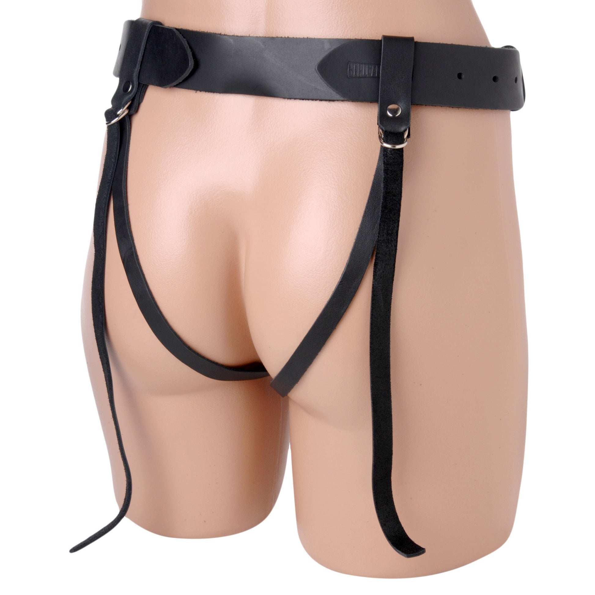 The Strict Leather Premium Leather Strap-On Harness - UABDSM