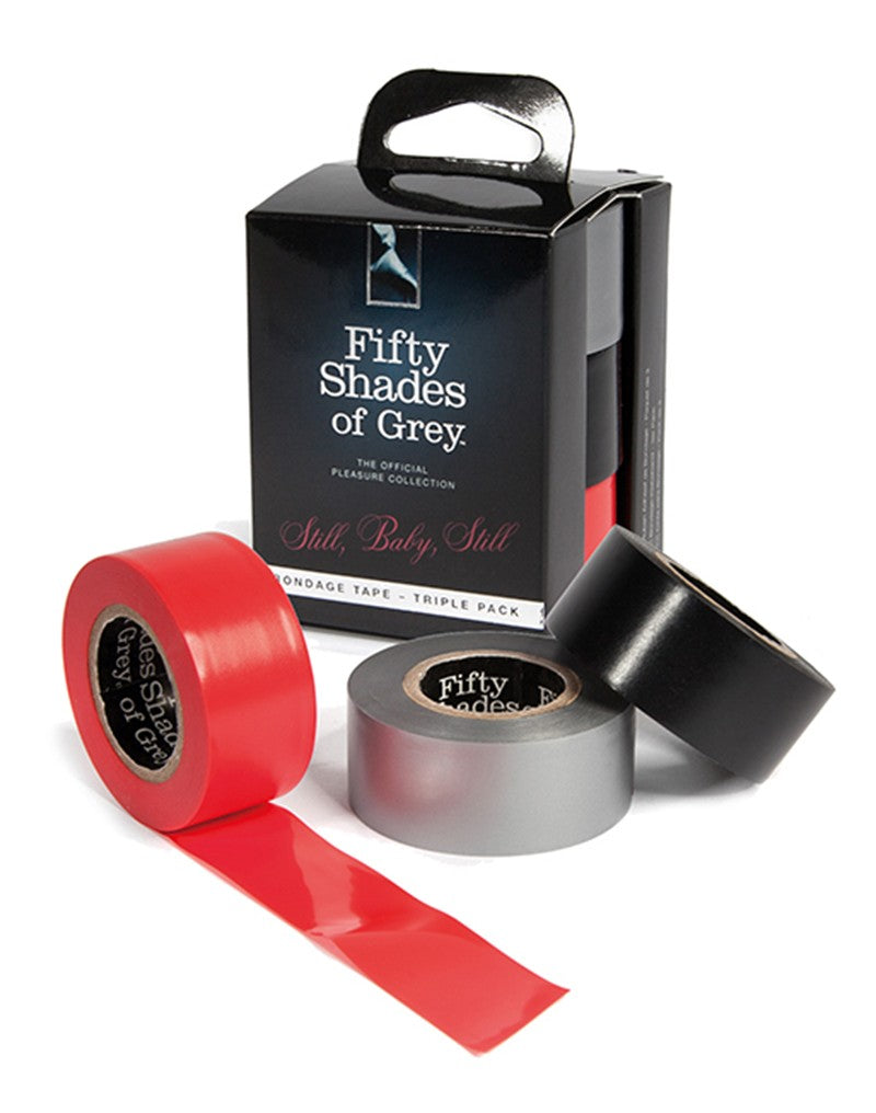 Still Baby Still - FSOG Bondage Tape Triple Pack - UABDSM