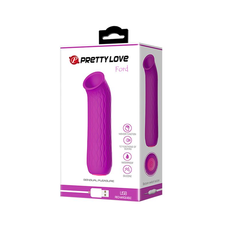 Stimulator Ford USB Silicone Purple - UABDSM
