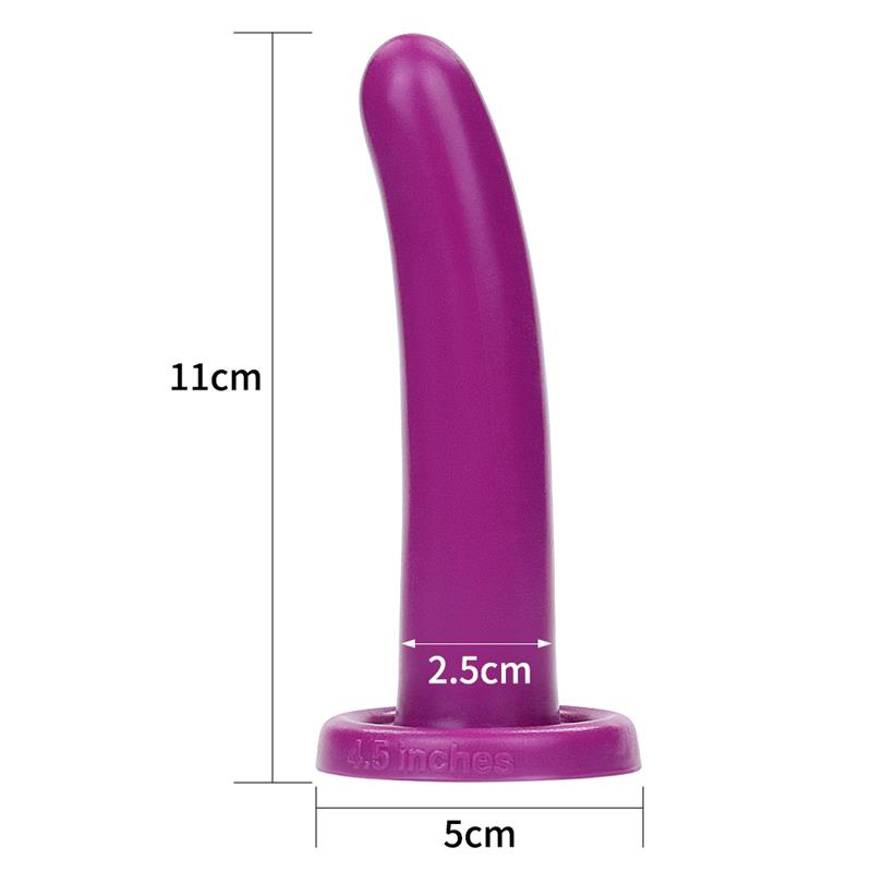 Stimulator Holy Dong 4.5 Liquid Silicone Purple - UABDSM