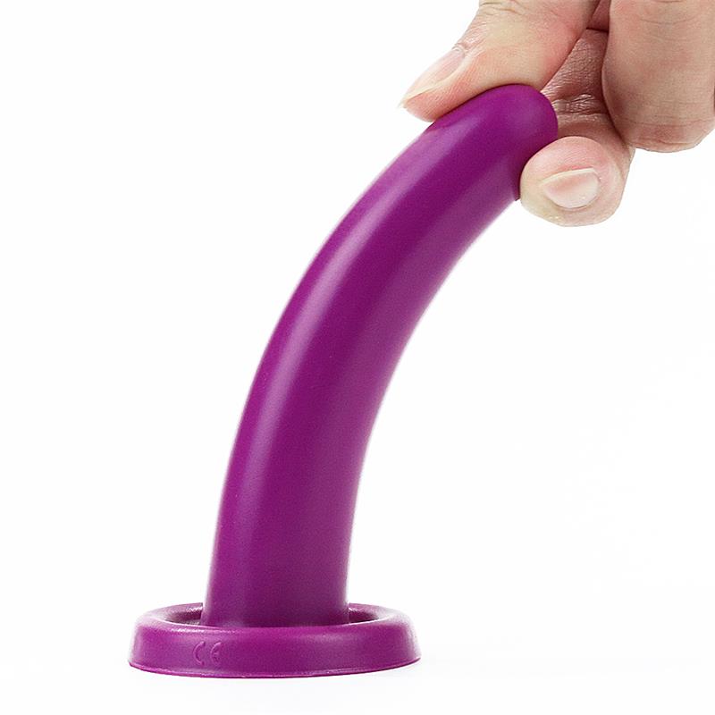 Stimulator Holy Dong 4.5 Liquid Silicone Purple - UABDSM