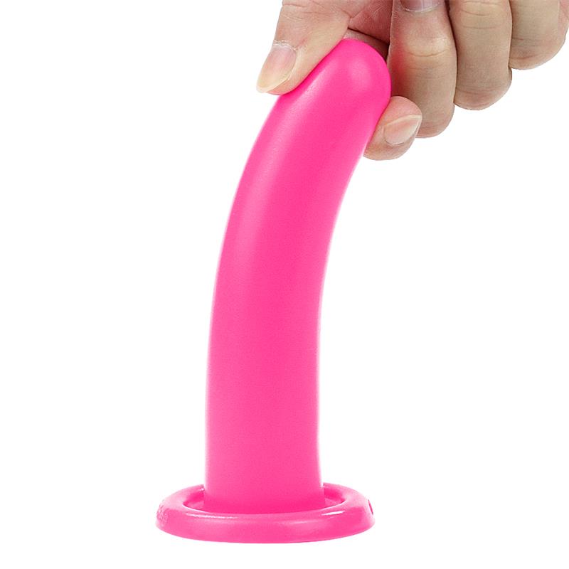 Stimulator Holy Dong 5.5 Liquid Silicone Pink - UABDSM