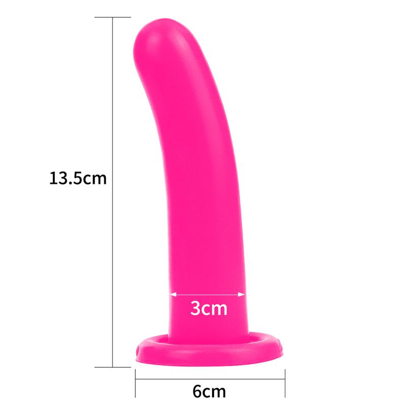 Stimulator Holy Dong 5.5 Liquid Silicone Pink - UABDSM