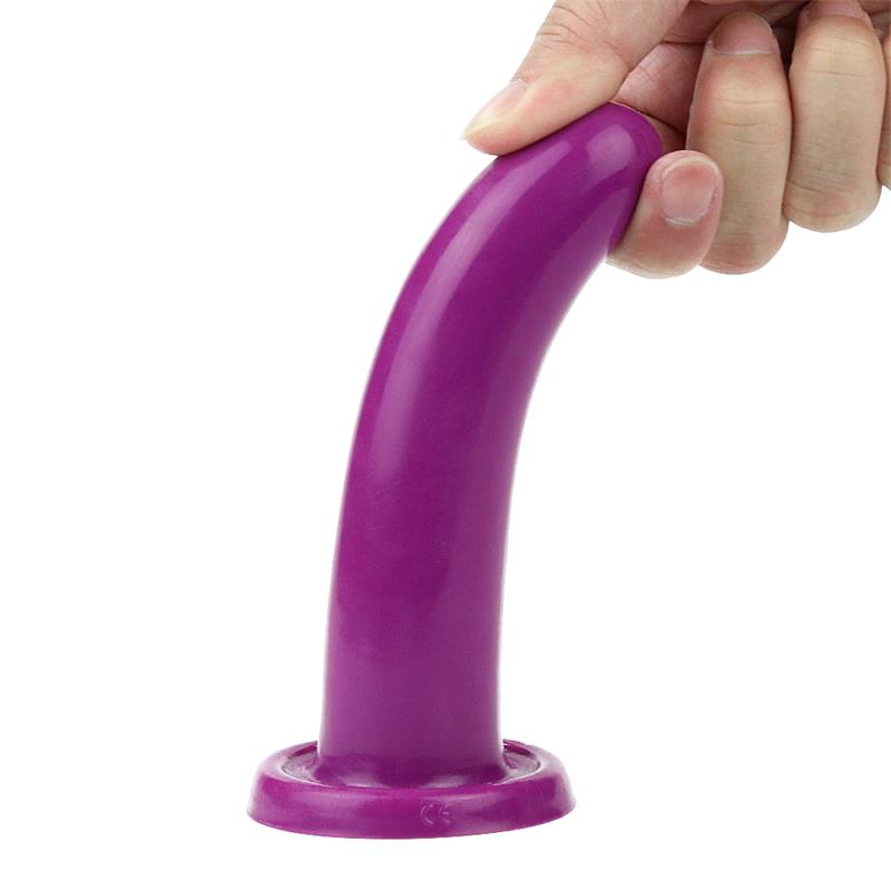 Stimulator Holy Dong 5.5 Liquid Silicone Purple - UABDSM