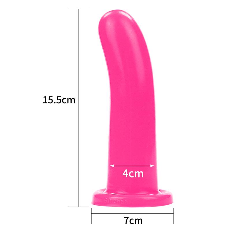 Stimulator Holy Dong 6 Liquid Silicone Pink - UABDSM