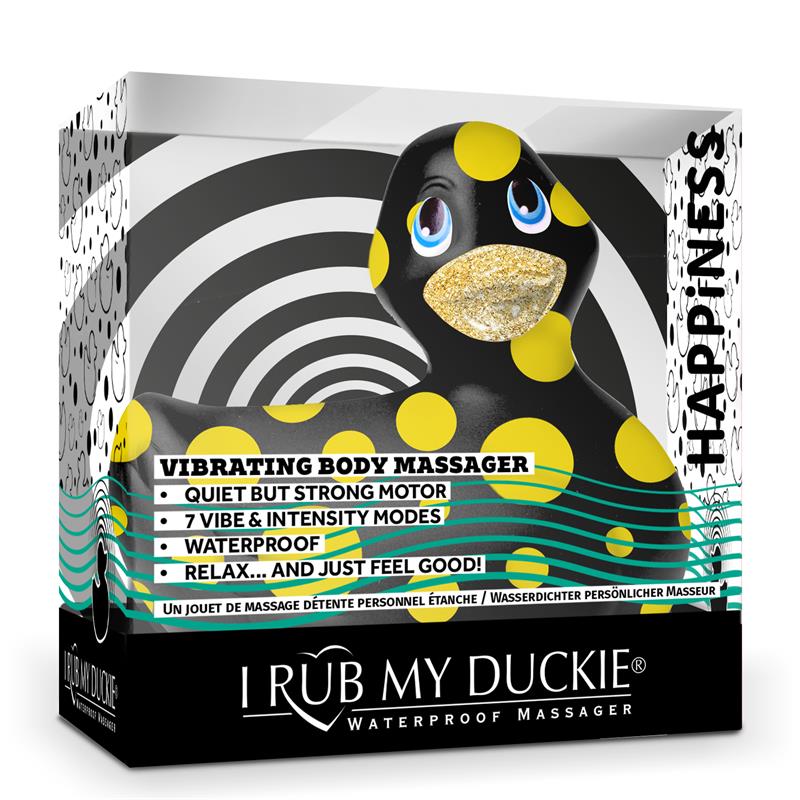 Stimulator I Rub My Duckie 2.0 Happiness Black and Yellow - UABDSM