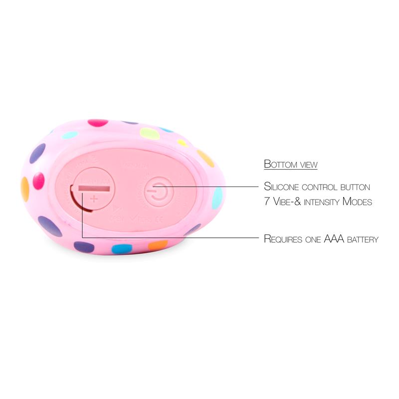 Stimulator I Rub My Duckie 2.0 Happiness Pink and Multi Color - UABDSM