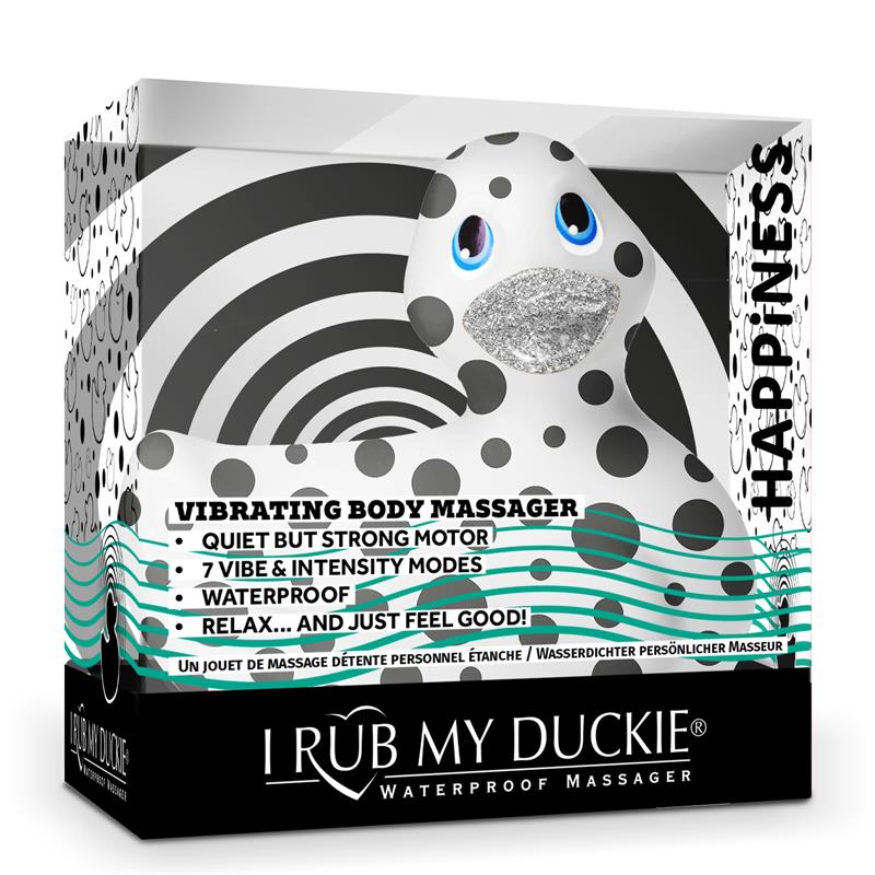 Stimulator I Rub My Duckie 2.0 Happiness White and Black - UABDSM