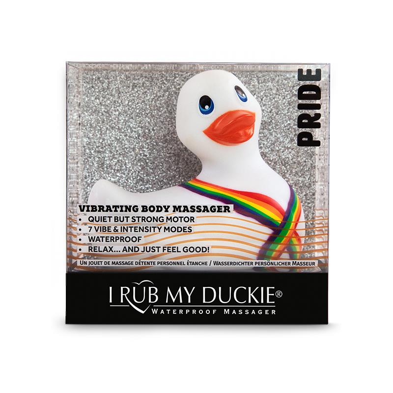 Stimulator I Rub My Duckie 2.0 Pride White - UABDSM