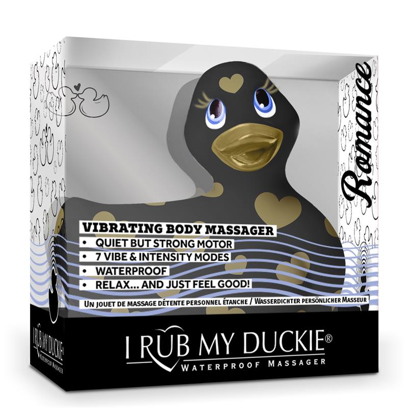 Stimulator I Rub My Duckie 2.0 Romance Black and Gold - UABDSM