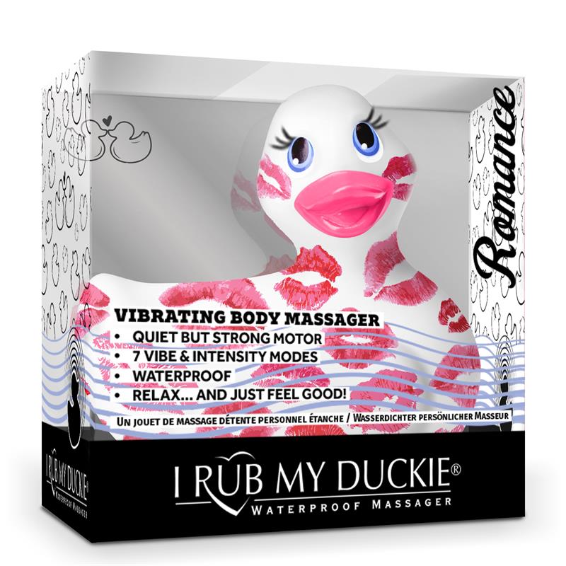 Stimulator I Rub My Duckie 2.0 Romance White & Pink - UABDSM