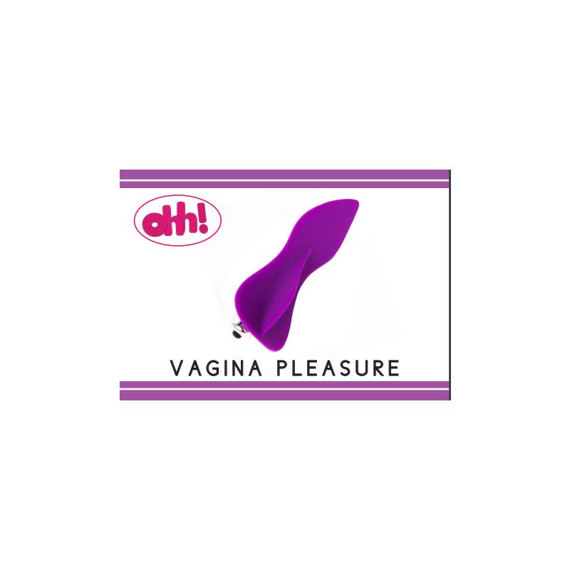 Stimulator Vagina Pleasure Purple Silicone 12 xm - UABDSM