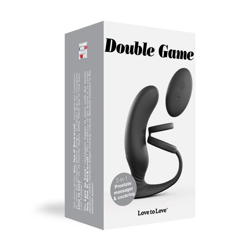 Stimulator with Remote Control Double Game - UABDSM