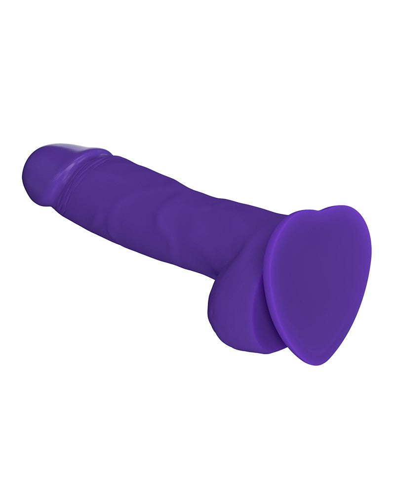 Strap-On-Me Soft Realistic Dildo Purple Size XL - UABDSM