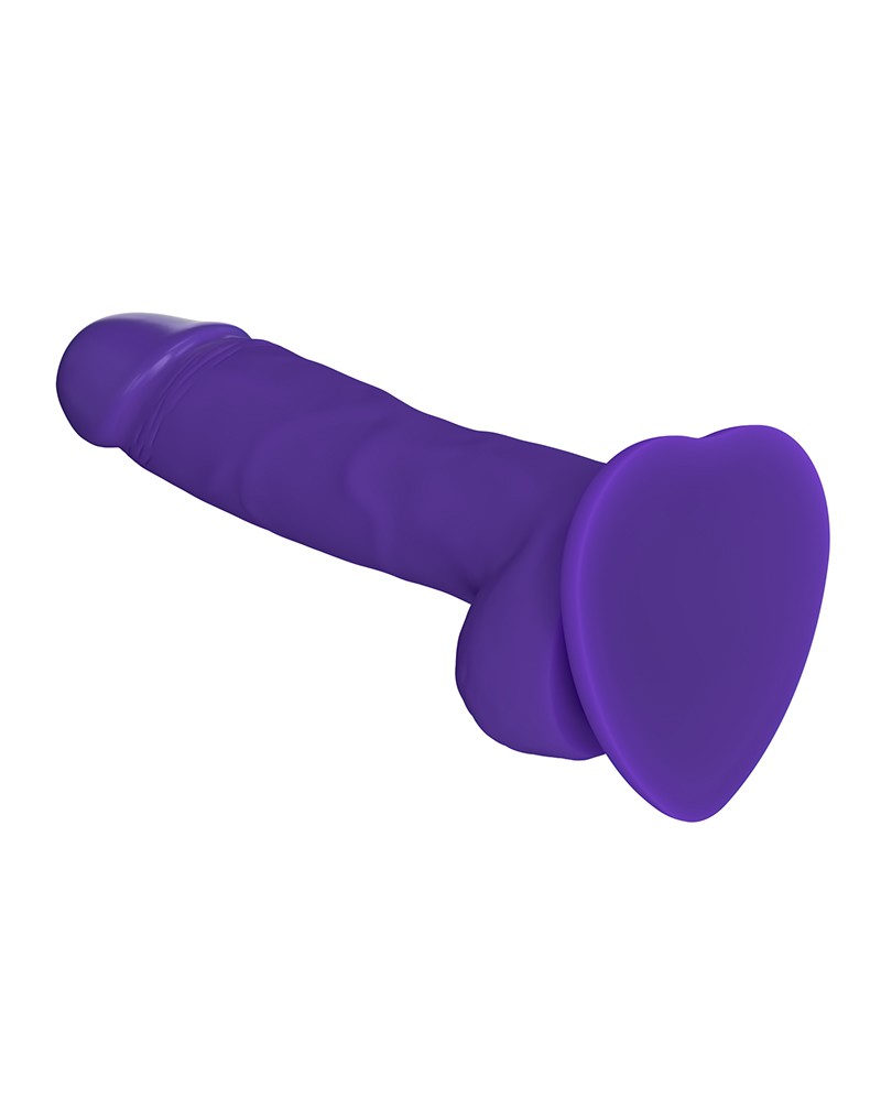 Strap-On-Me Soft Realistic Dildo Purple Size S - UABDSM