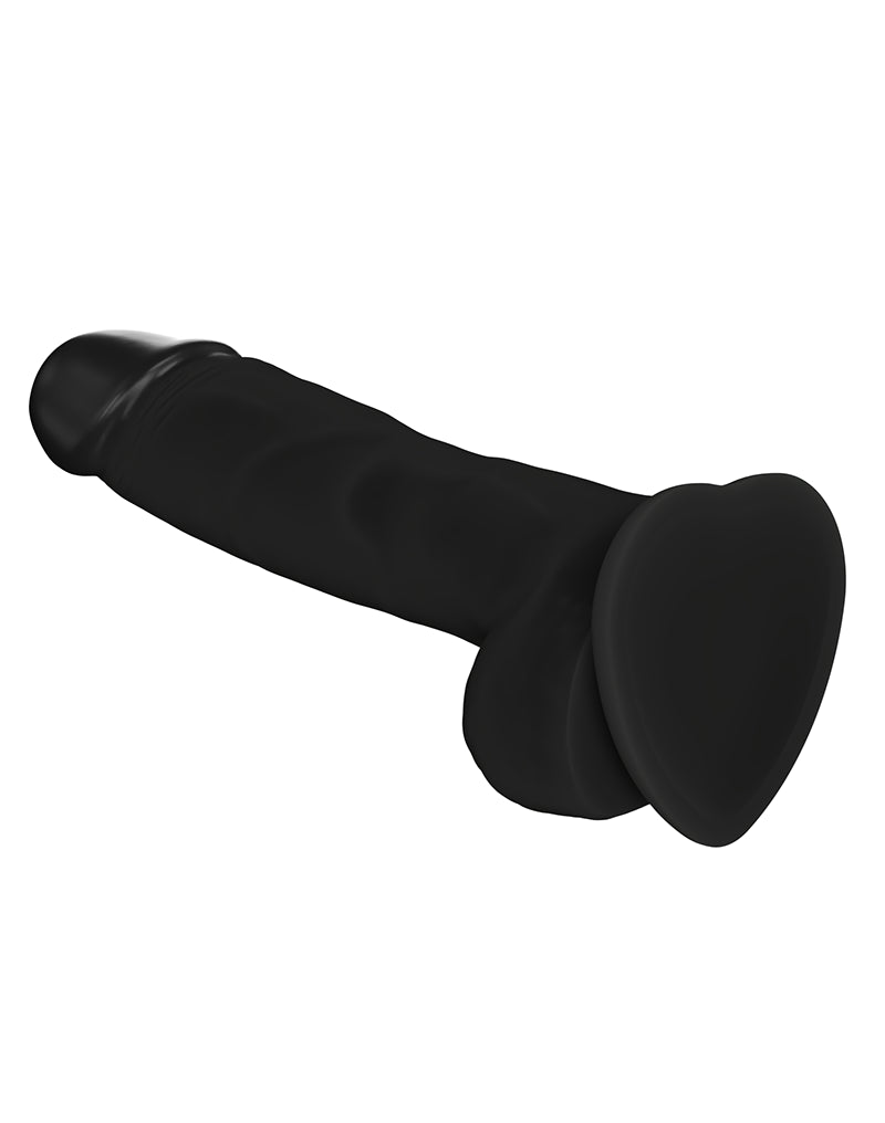 Strap-On-Me - Soft Realistic Dildo Size XL - Black - UABDSM