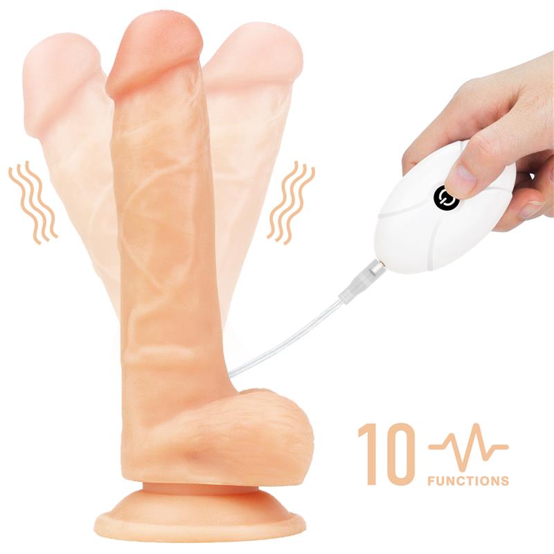 Strap-on with Dildo with Vibrationd and Remote Control 7.5 - UABDSM