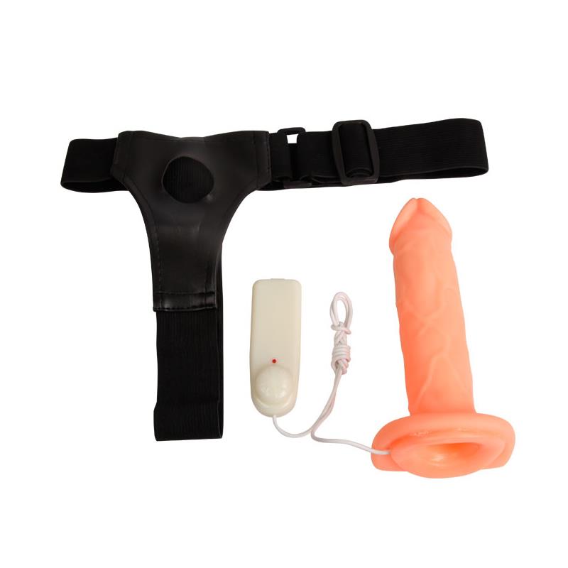 Strap-on with Hollow Dildo Jessica 18 cm - UABDSM