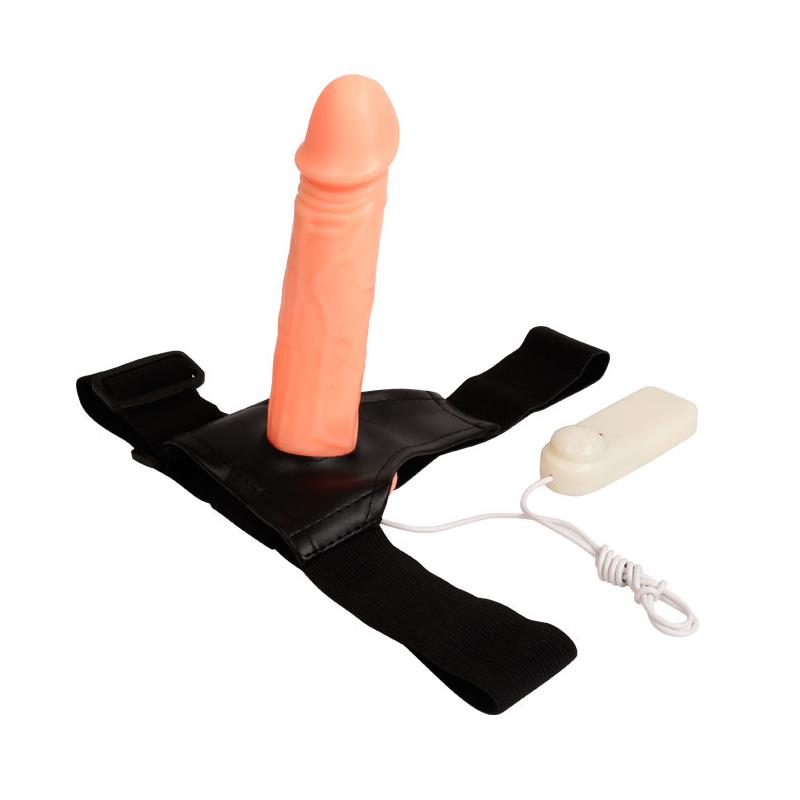 Strap-on with Hollow Dildo Jessica 18 cm - UABDSM