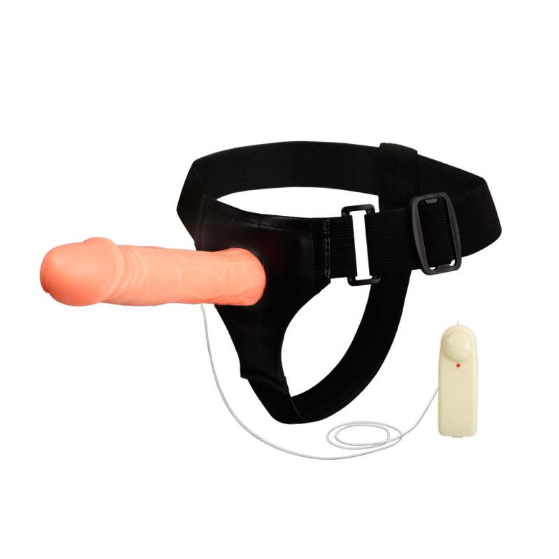 Strap-on with Hollow Dildo Jessica 18 cm - UABDSM