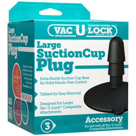 Suction Cup Plug Large - UABDSM